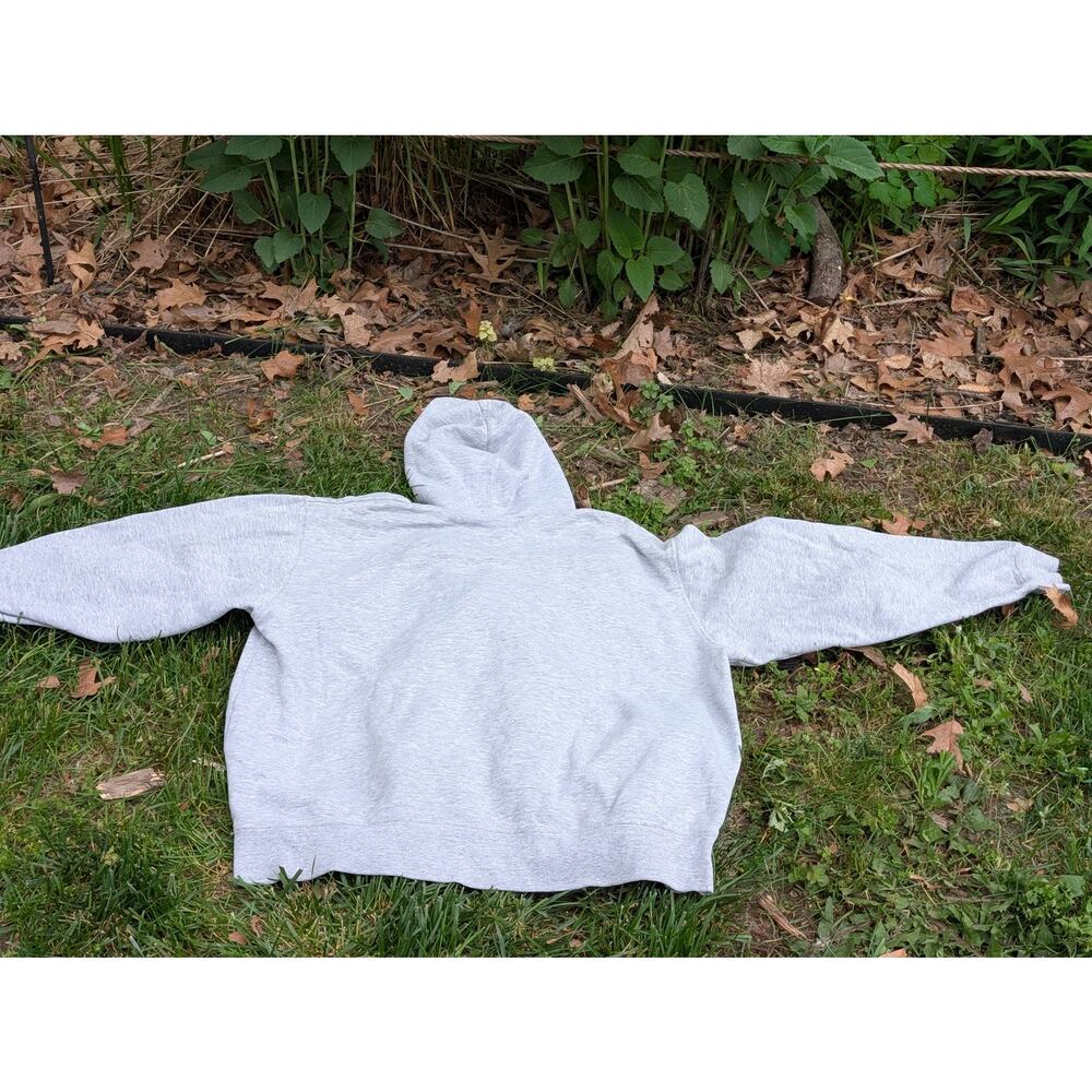 Nike Mini Swoosh Pullover Hoodie XXL Gray Sweatshirt